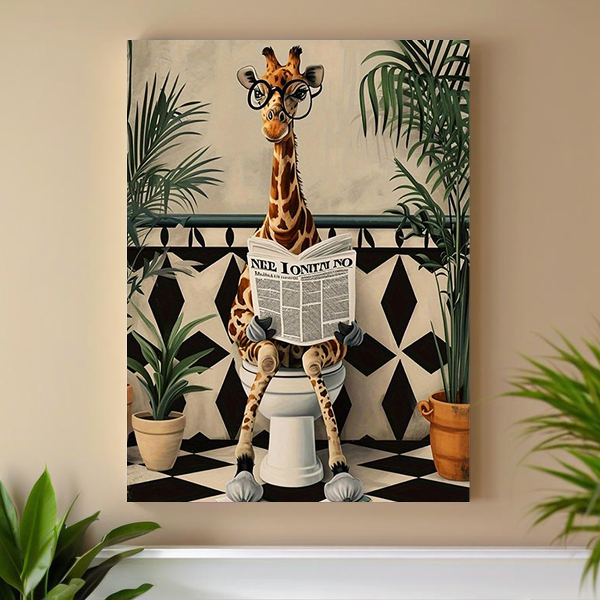 Home Office Inspiration - Obraz na płótnie 2D, płaski, 1