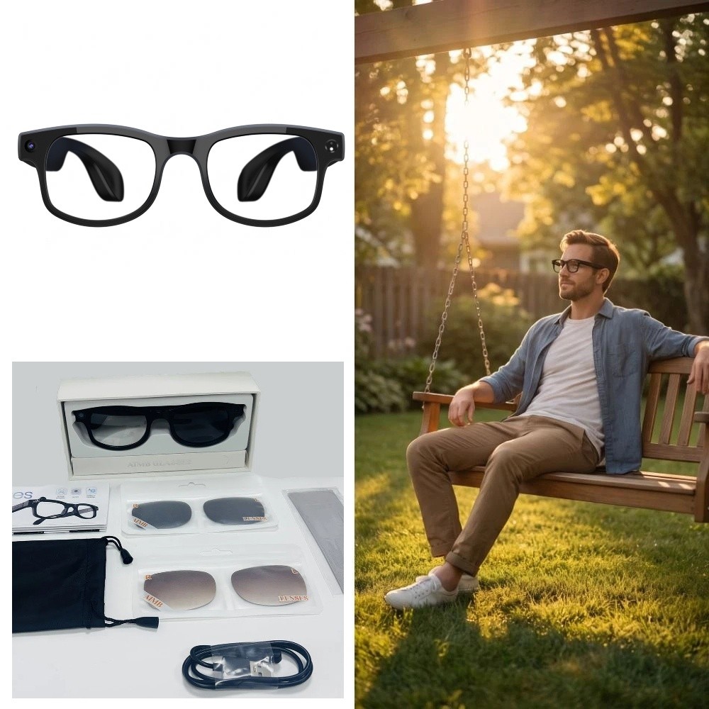 Blue Light Glasses - Inteligentne okulary AI 2 w 1