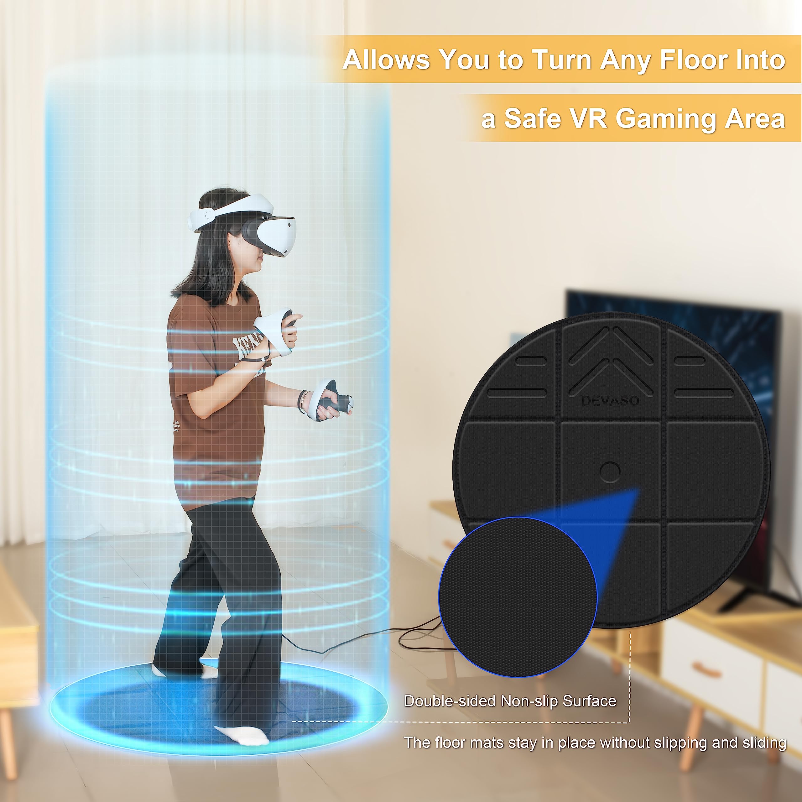 Składana mata VR do Meta Quest – Anti Fatigue Mat recenzja i cena