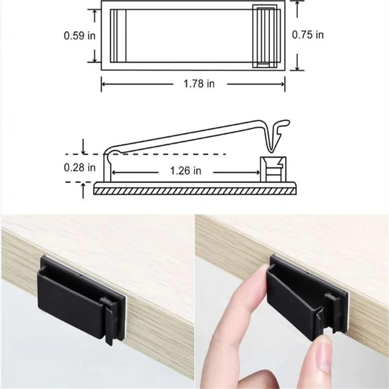 10 szt. Samoprzylepne klipsy d – Home Office Keyboard recenzja i cena