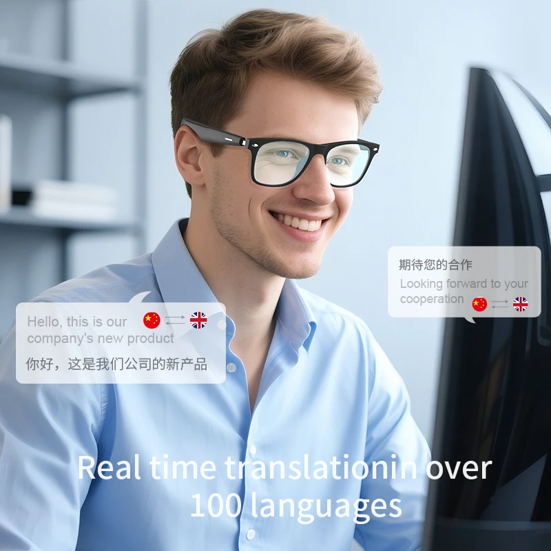 Okulary biznesowe AI Translato – Blue Light Glasses recenzja i cena