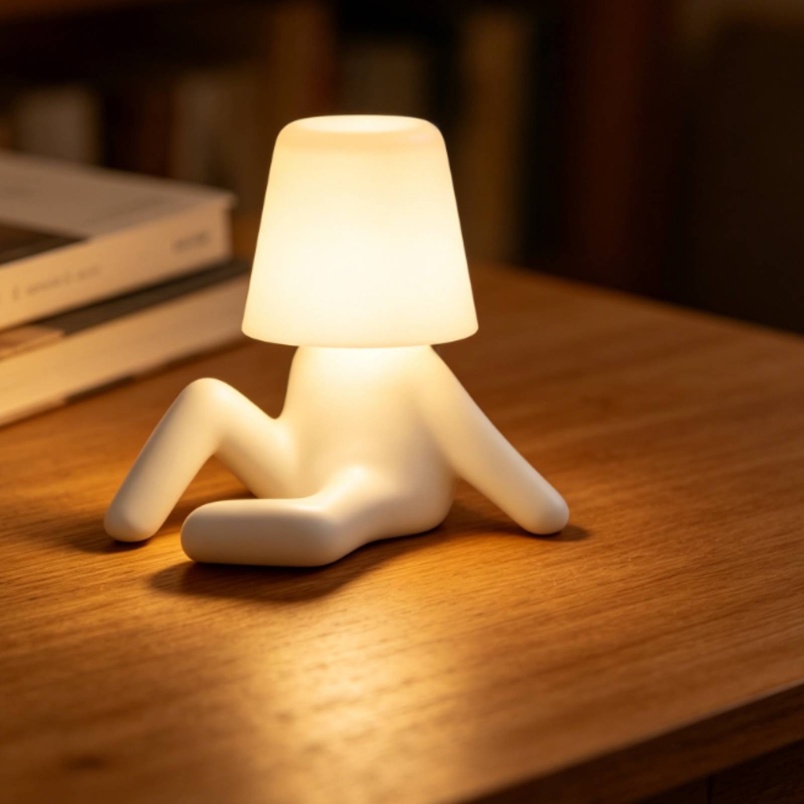 Lampa Stołowa Figurka z Żywicy – Home Office Desk recenzja i cena