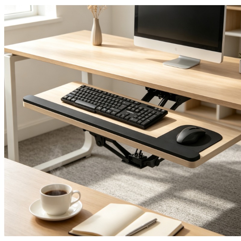 Półka na klawiaturę pod biurko – Home Office Keyboard recenzja i cena