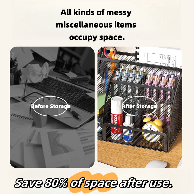 7-przedziałowy metalowy organi – Letter Tray Desk recenzja i cena